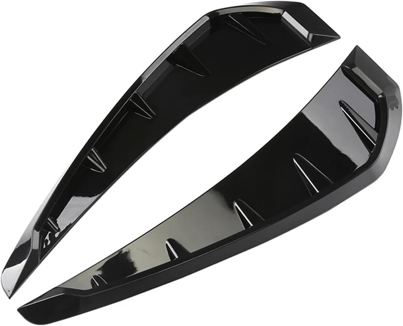 QIZUN 2X Car Shark Gills Vent Sticker for Hyundai I10 2015-2020