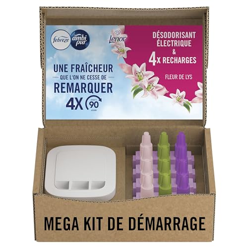 Febreze Programmierbarer Lufterfrischer 3Volution Duftstecker Starter-Kit +...