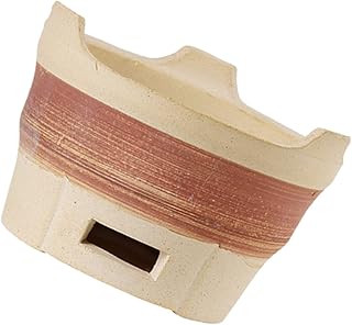 STOBAZA Churrasqueira De Acampamento Churrasqueira A Carvão Portátil Mini Churrasqueira A Carvão Fogão De Piquenique Fogão A Carvão Forno De Churrasco De Barro Fogões De Churrasco A