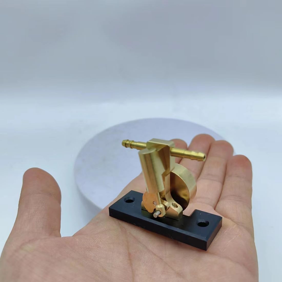 TechnixLabz Mini Dampfmaschine Generator, Schaukel Typ Retrol Metall Dampfmaschine Modell, Bildungs-und Hobby-Geschenk