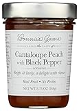 Bonnies Jams Cantaloupe Peach With Black Pepper Jam, 8.75 Oz