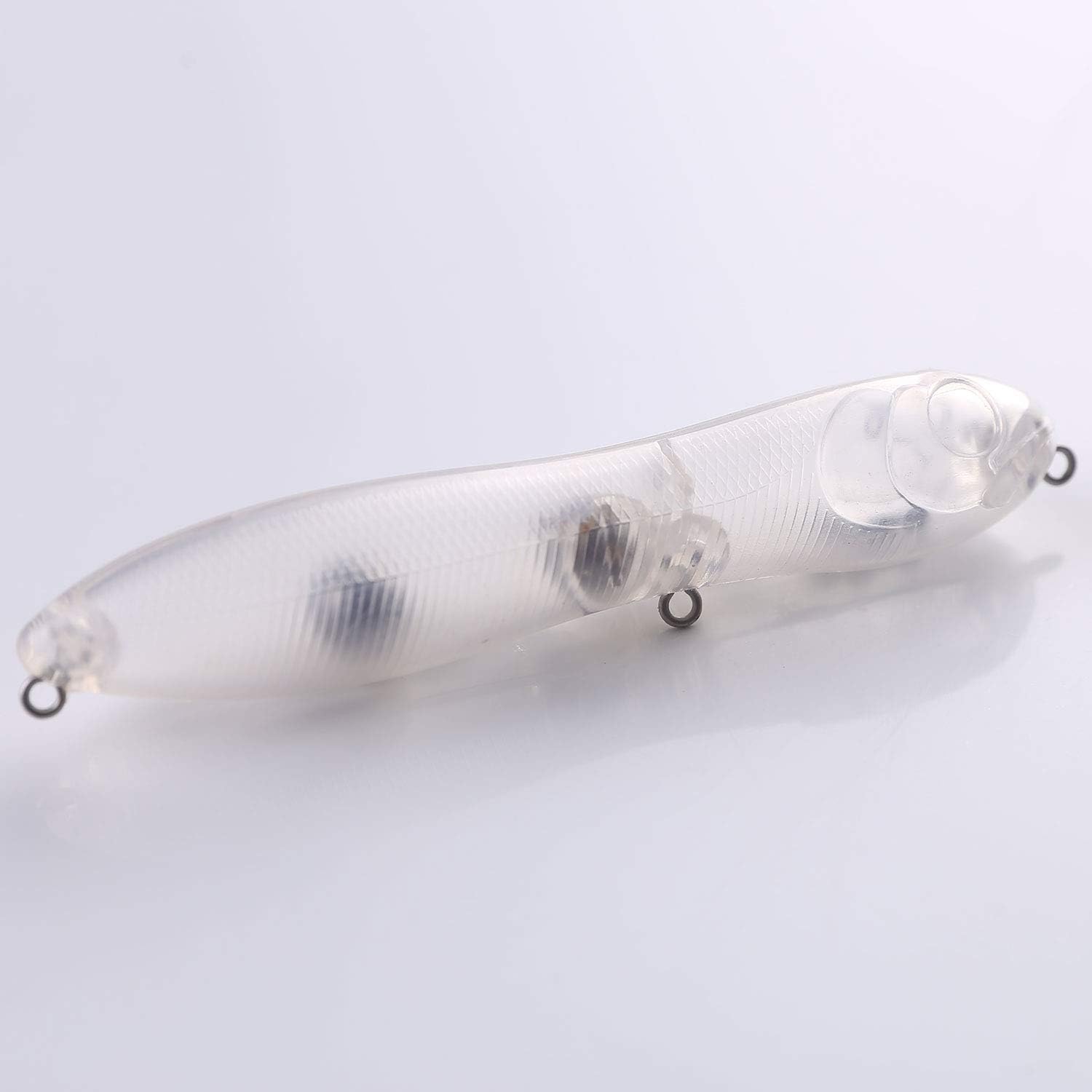 10pcs Unpainted Crankbait Fishing Lure Body 4 1/2 Inch 2/5 OZ Blank Lures 8100 E - Foto 2