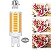 LEMENG Dimmable G9 LED Light Bulb 6W 600Lm 2700K Warm White(AC 120V, ETL-Listed) 50W 60Watts Halogen Equivalent Bi-Pin G9 Base Lights for Chandelier Pendant Lighting- 6 Pack