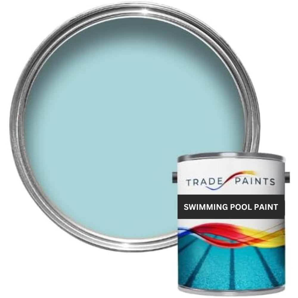 Swimming Pool Paint (5 Litre, Ribbon Blue BS18E50)