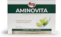 Vitafor - Aminovita - 30 Sachês de 10g - Limão