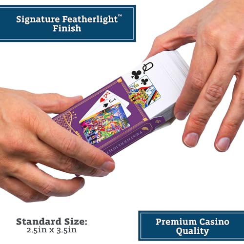 Baraja de Cartas Boardwalk Premium Mardi Gras miniatura 3
