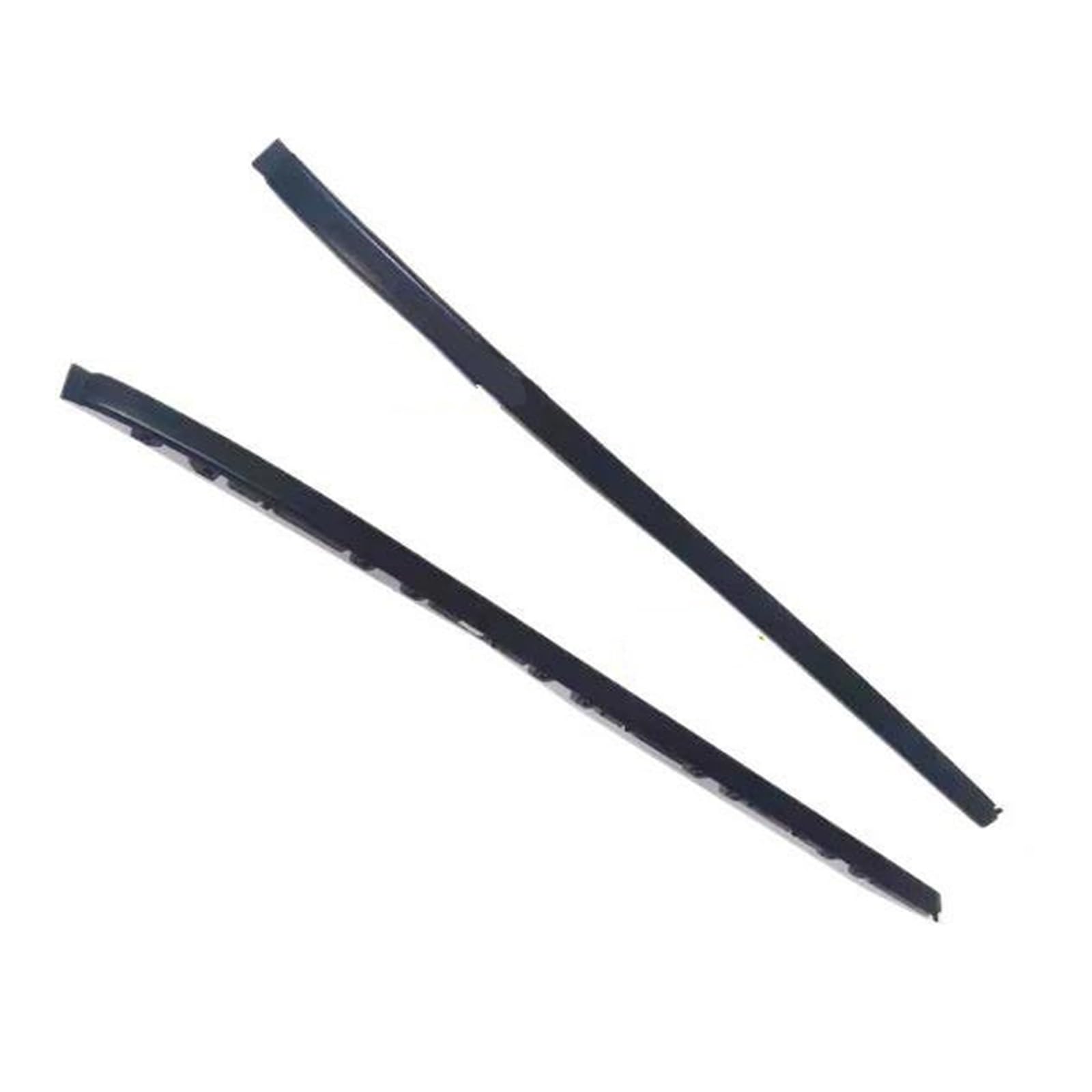 Hlwxmdz One Color For Land Cruiser For Prado Lc150 2010-2022 67Cm 12 Pieces Outside Windshield Side Rubber Weatherstrip Seal Strip Car Window Seals