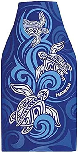 Bottle Coolie Wrap Tribal Honu Turtle Wave image 4