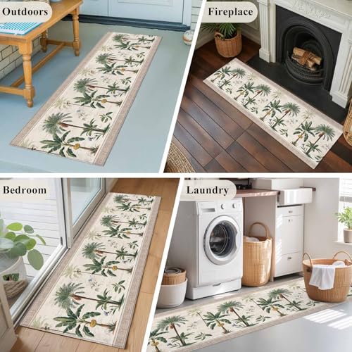 Tapete corredor para cocina beige 2x6 pies miniatura 6