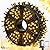JMEXSUSS 500 LED Christmas Lights Outdoor, 173ft 8 Modes Warm White Christmas Tree Lights Outdoor Waterproof Plug in Christmas String Lights for Holiday Xmas Indoor Ceiling House Decorations