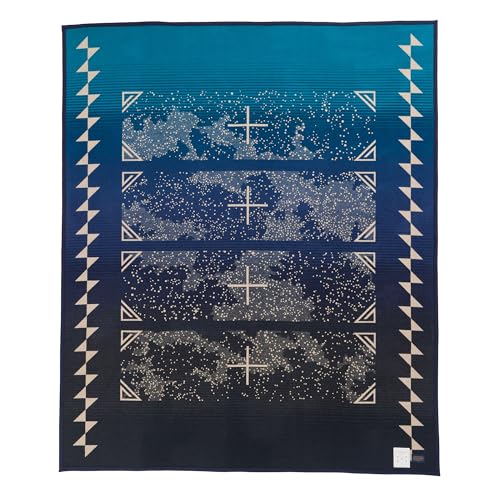 Image of Pendleton American Indian College Fund Blanket - 64 inch x 80 inch Wool Cotton Soft