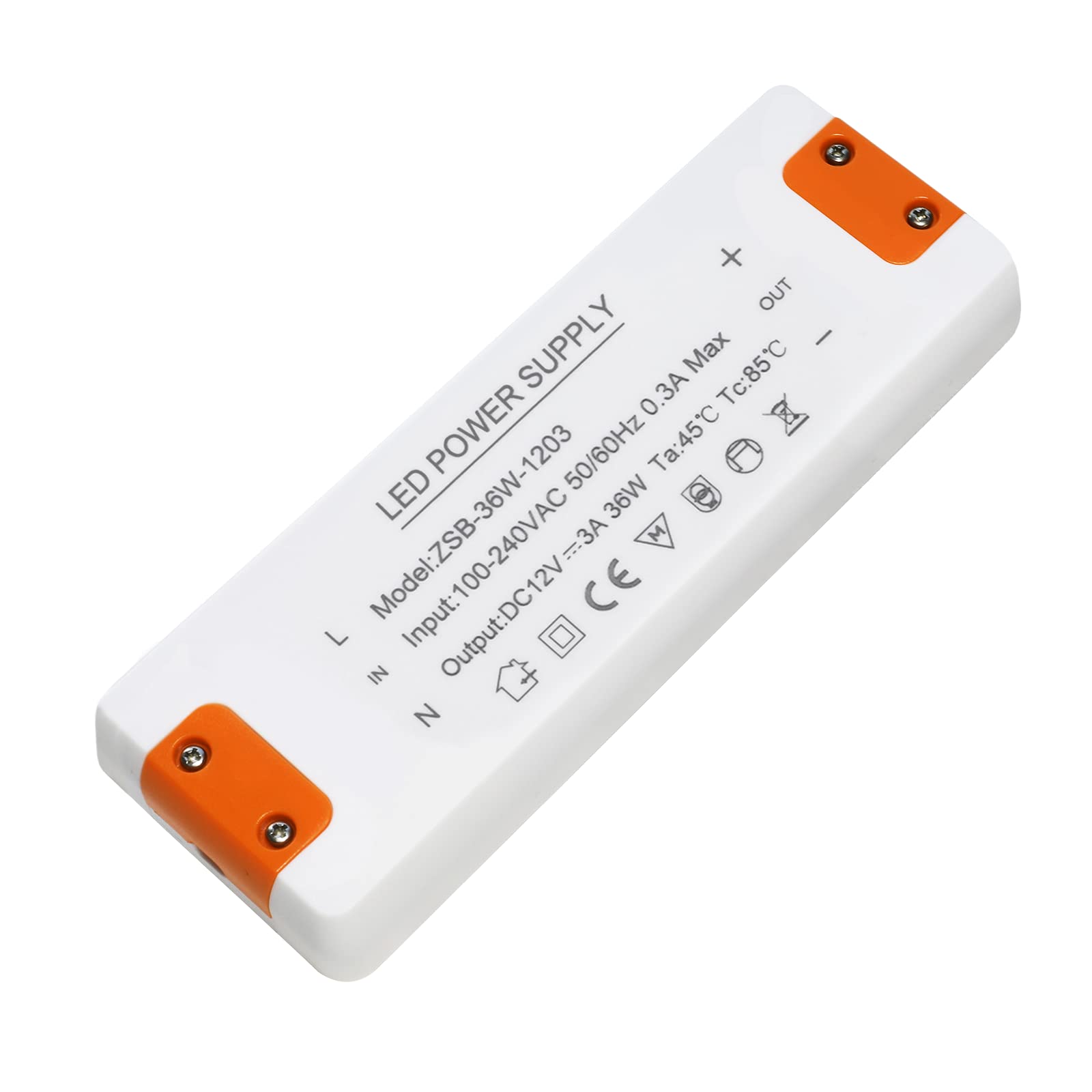 Transformator, 220 V, 12 V, led, 12 W, led-ingang, 220 - 240 V, uitgang