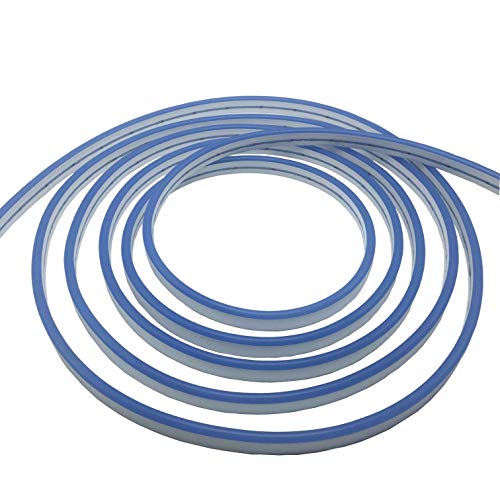 YXH Neon LED-strip Blauw 12V siliconen waterdicht voor binnen en buiten Decoratie DIY-bord, 5 meter / 16.4 ft