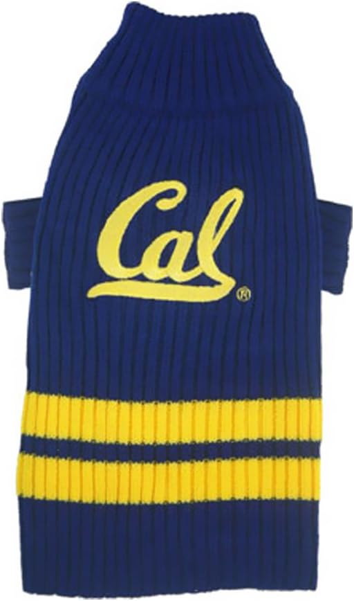 Pets First Collegiate California Golden Bears Berkeley Pet Sweater, X-Small