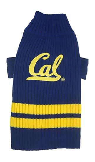 Pets First Collegiate California Golden Bears Berkeley Pet Sweater, X-Small