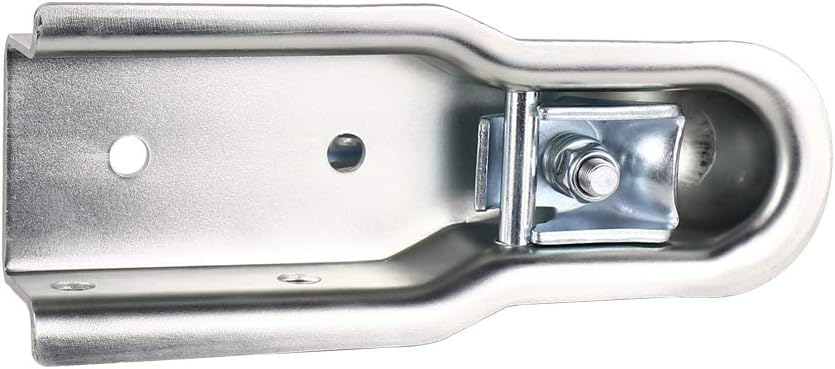 NBJINGYI Trailer Coupler Ball Width 2" Channel Width 3" Trailer Tongue 5000 LBS, with Chain Boat Trailer Coupler