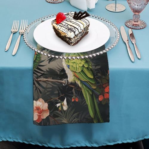 Servilletas de Tela Cuadradas Floral Pack x6 miniatura 4