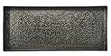 HF by LT Enchanted Scroll Pattern Metal Boot Tray, 30