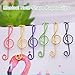 Imagen de WUSJCOF 30 Piezas Clips de Papel con Diseño Notas Musicales