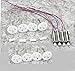 ERGFV Pièces de Drone pour JJRC, Moteurs à Engrenages de Moteur à Engrenages H31 quadrirotor RC Drone pièces de Rechange Accessoires quadrirotors