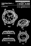 1999 - Rolex Diving Watch - V. Blondin - Patent Art Poster