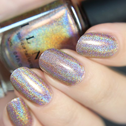 Image of ILNP Soft Focus - Cozy Medium Beige Ultra Holographic Nail Polish