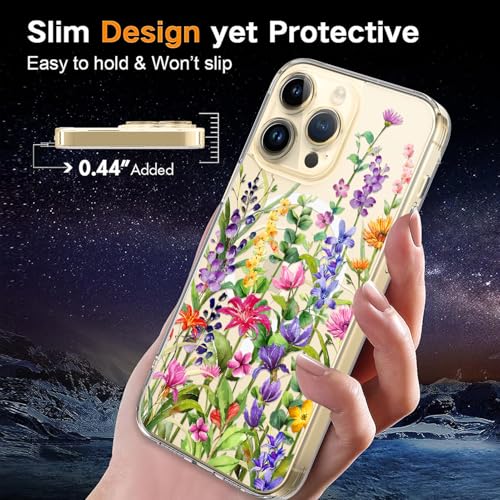 image for OOK Magnetic for iPhone 14 Pro Max Case [Compatible with Magsafe] Colo