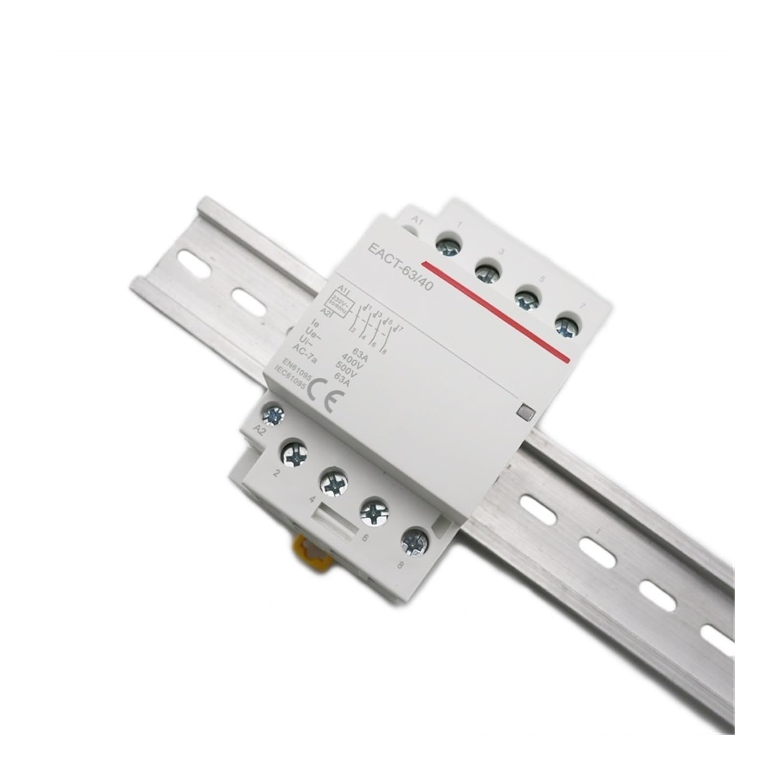 Contacteur modulaire silencieux 2P 12V pour une commutation fluide en domotique