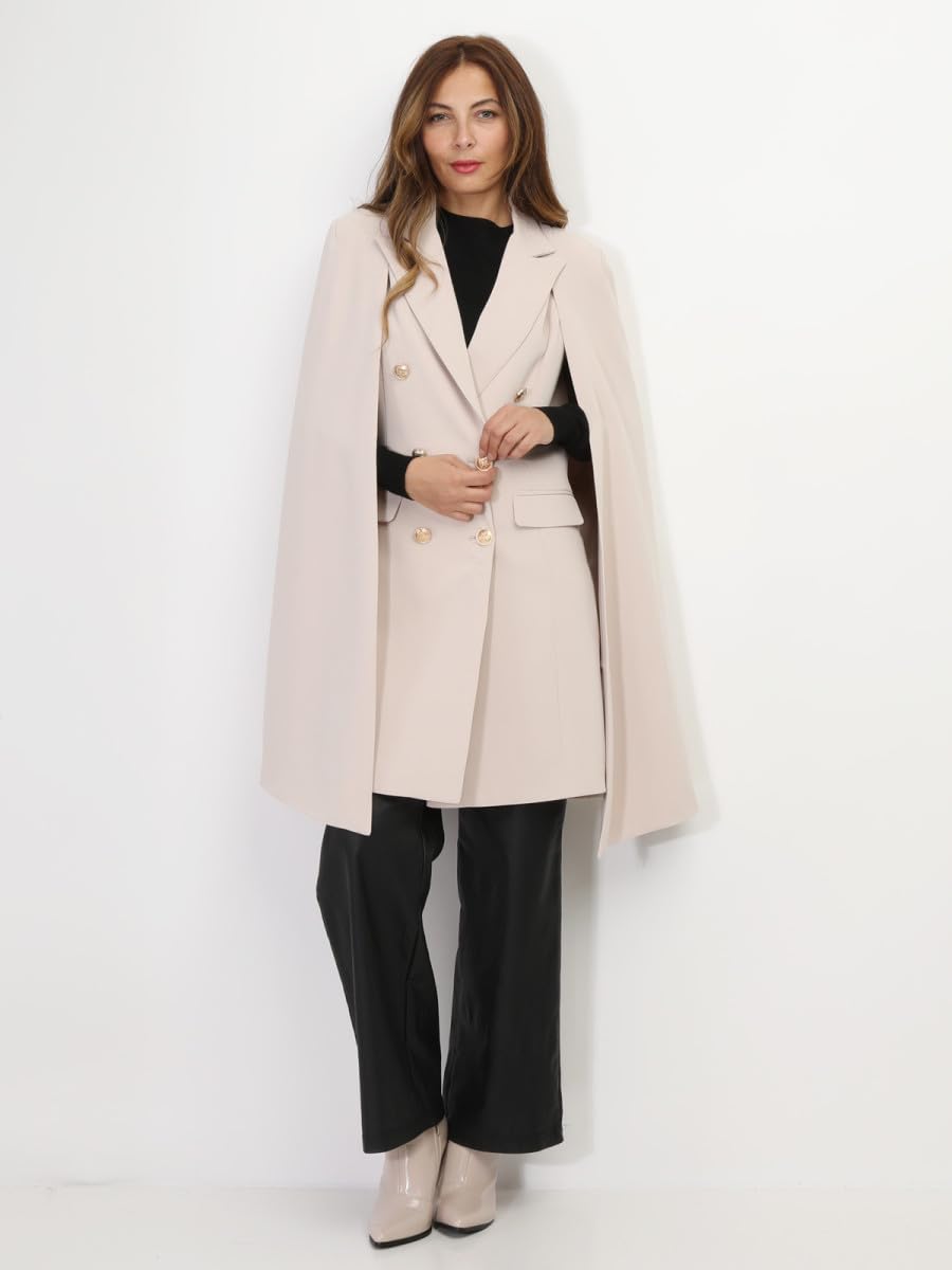 La Modeuse - Cappotto mantello medio lungo