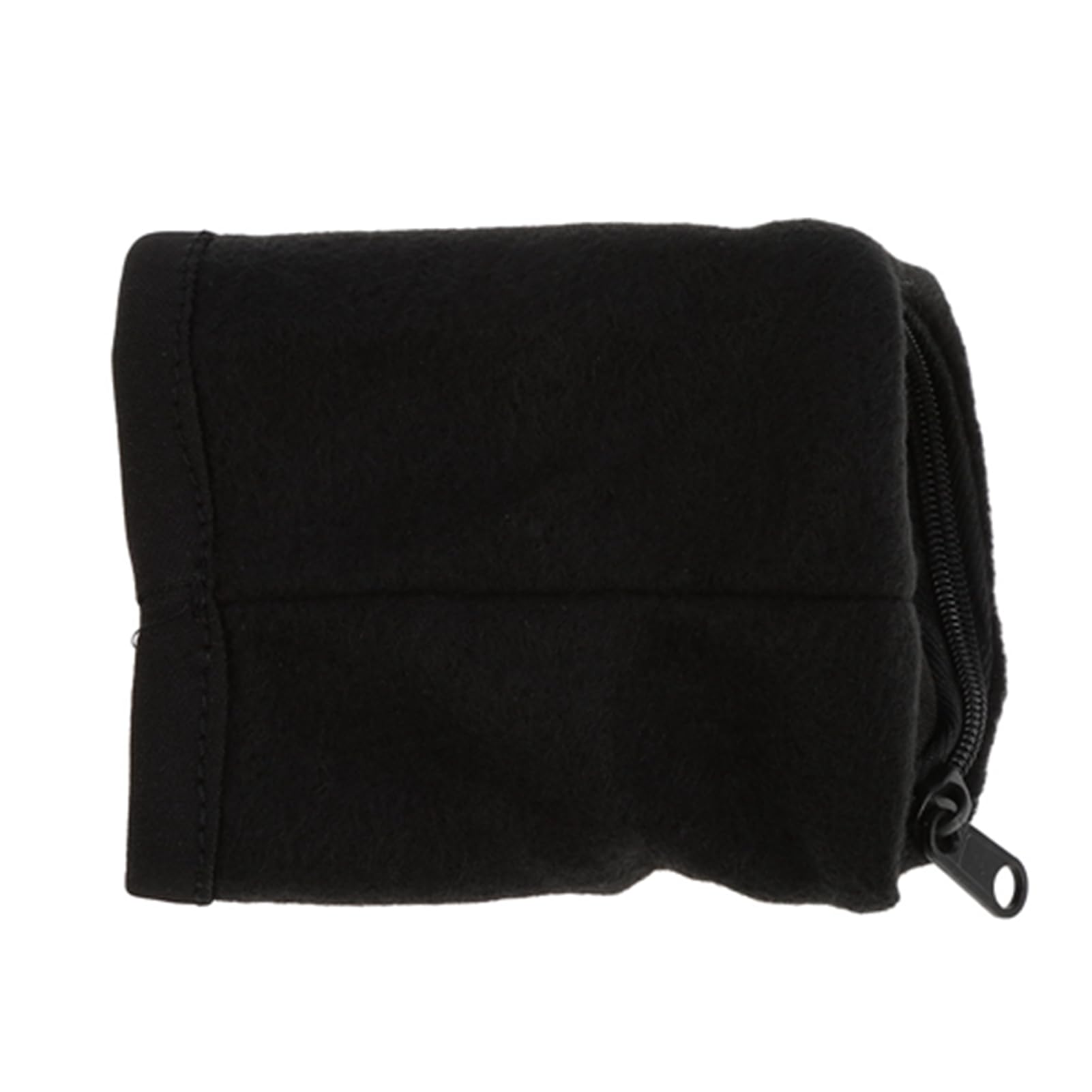 Dioche Men's Black Wrist Wallet Pouch, Zipper Wristbands Sweatband With Pocket, Exercise Gym Wristband Wallet, Store Key Id Cards Coins For & Wo Outdoor Sports Walking Hiking Running Travel,