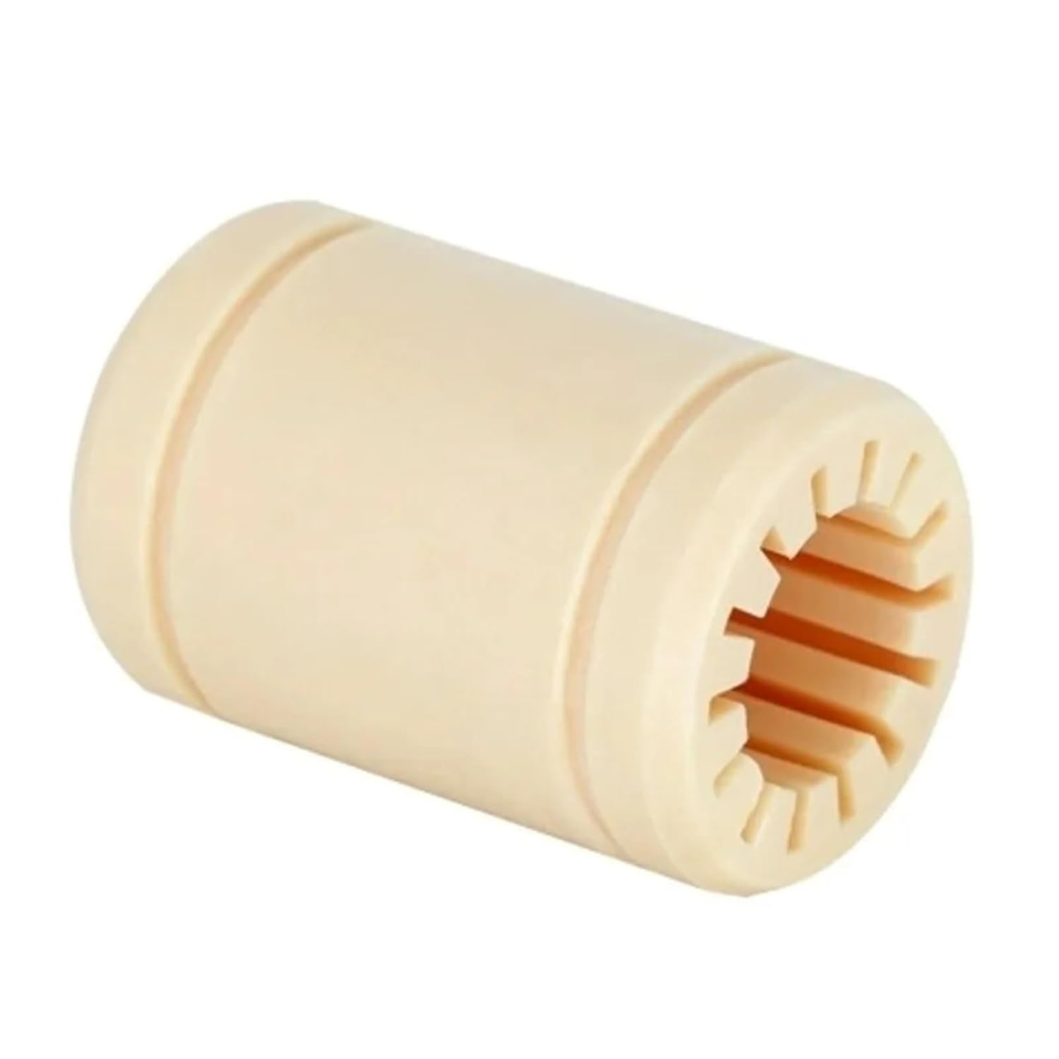 Engineering Plastic All-Plastic Sliding Linear Bearing LM6 8 LM10 12 16 20 LM25 30UU Oil-Free Wear-Resistant Plain Bearing(J-S-LM10UU 10x19x29)