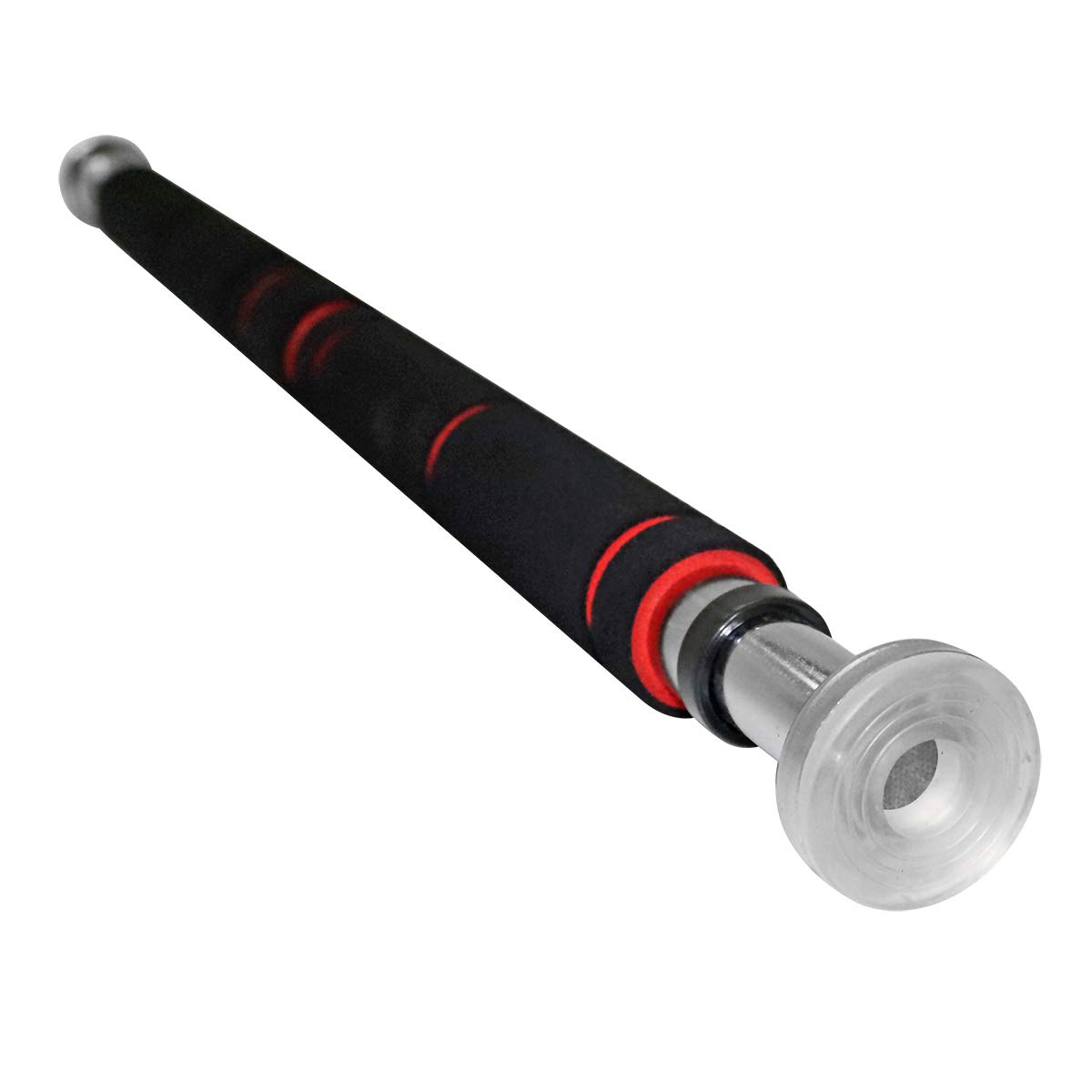 SportVida Klimmzugstange Tür für türrahmen. Pull up Bar Door Frame. Türstange für das Training zu Hause oder im Fitnessstudio. Einstellbare Breite. (Width: 63-100)