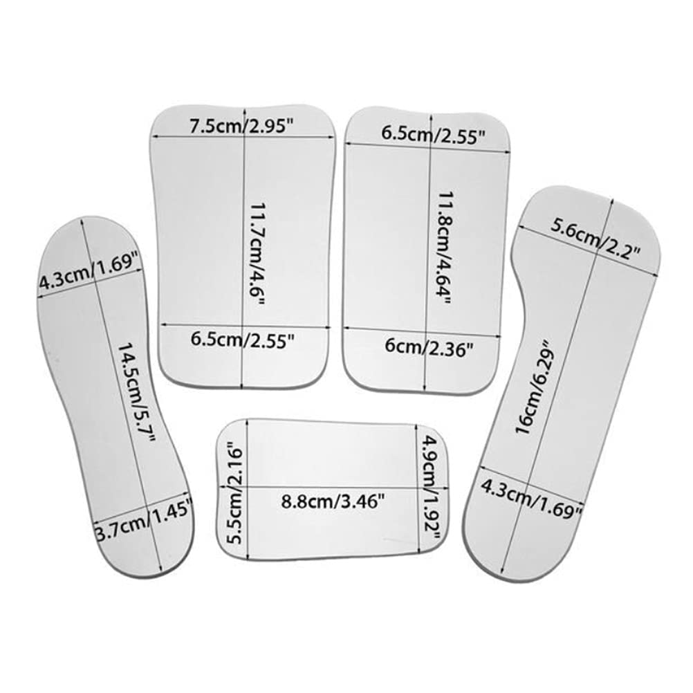 Healifty Reflector Dental De Doble Cara Para Fotografía Intraoral 4.64x2.55x0.19in
