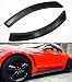 Cuztom Tuning Fits for 2015-2017 Ford Mustang Black Mesh Polyurethane Front Fender Side Vent Cover