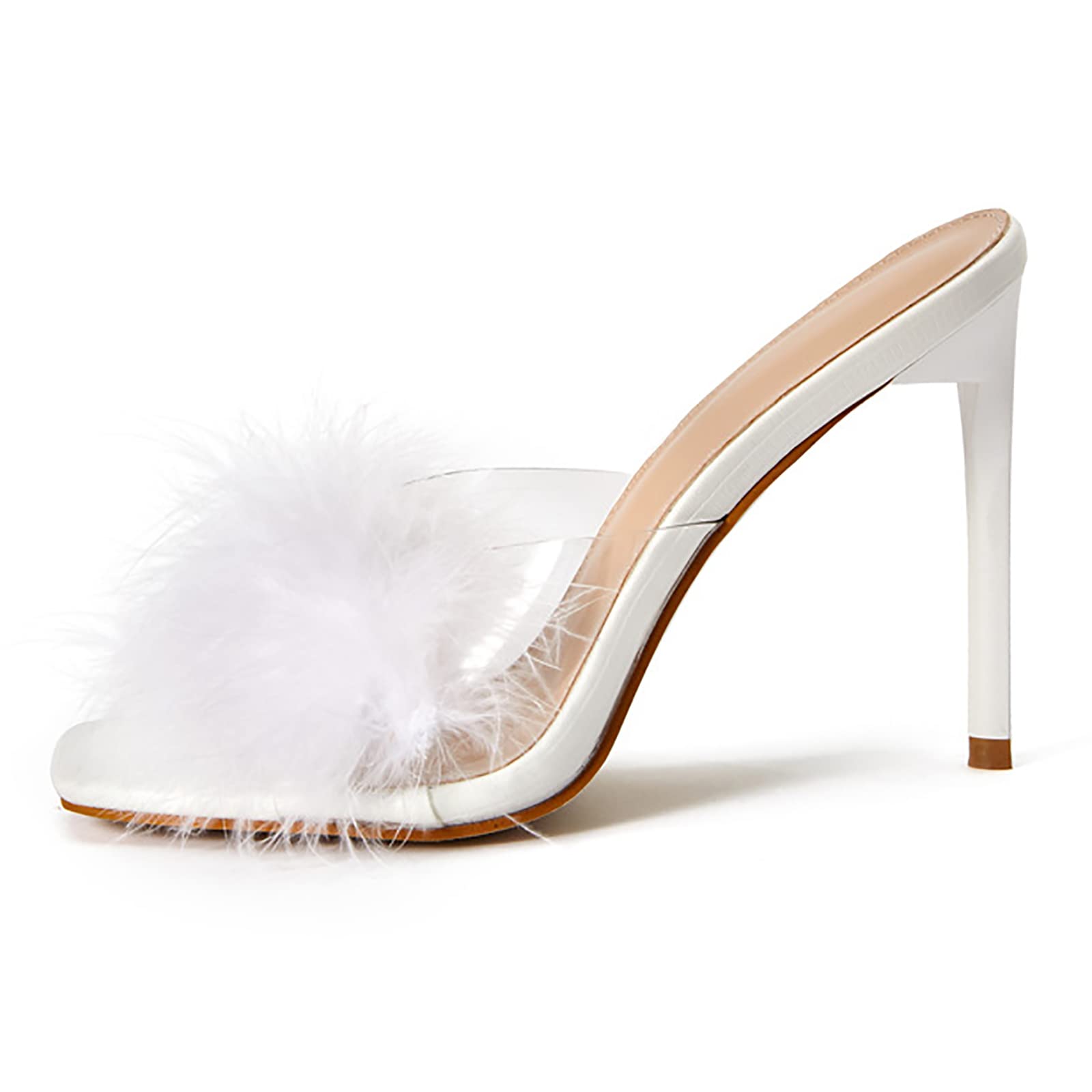 Sandalias de tacón bajo para mujer, sandalias de tacón bajo, zapatos de vestido de novia, sandalias de punta cuadrada para mujer