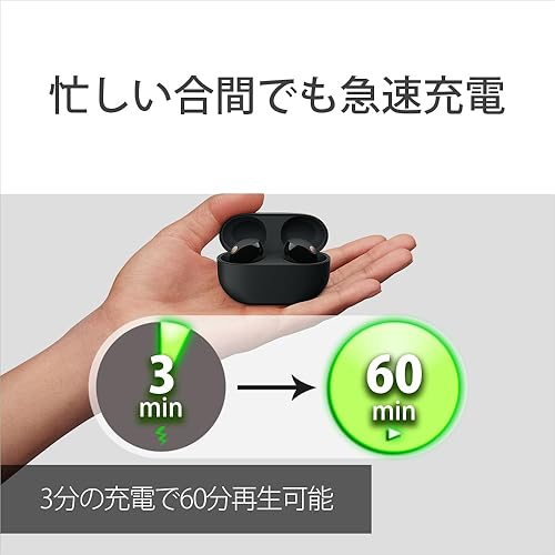 Miniatura 21 de Sony WF-1000XM5 Auriculares con cancelación de ruido con Alexa, batería de 24 horas, clasificación IPX4 - Para iOS y Android