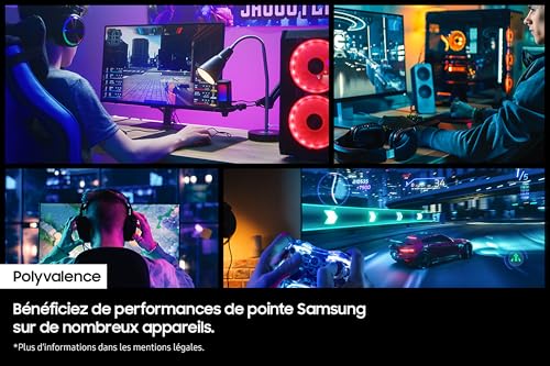 Samsung SSD Interne 9100 Pro avec dissipateur, NVMe 2.0 PCIe 5.0 x4, Capacité 1To, Vitesse de Lecture jusqu'à 14 800Mo/s, Les Performances de la Gen5 sur PC et PS5, MZ-VAP1T0CW