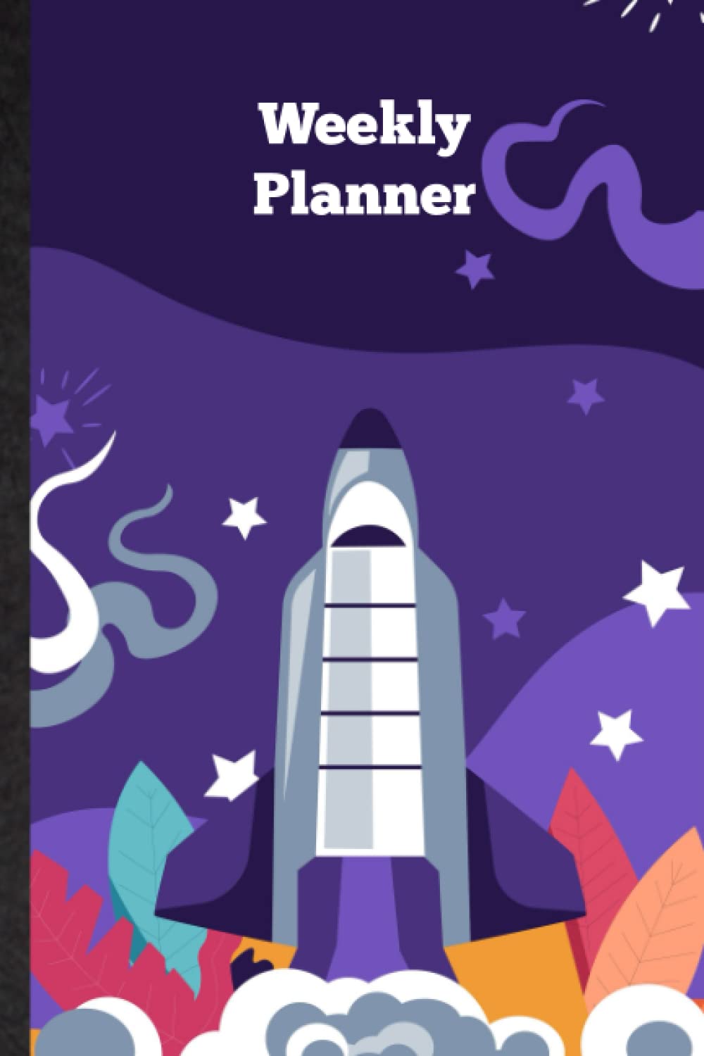 Weekly Planner. Undated Schedule Book. Monthly Planner With Interstellar Space & Nova Design. Prioritize Tasks, Measure Progress & Enhance ... Relief. Gift For Passionate Starwatcher