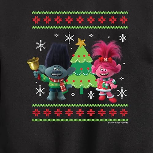 HYBRID APPAREL Trolls - Poppy Branch Sweater - Toddler & Youth Crewneck Fleece Sweatshirt3