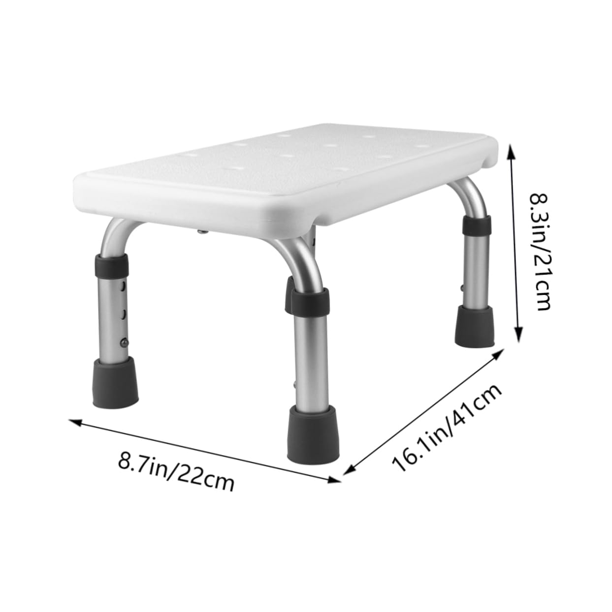 UPKOCH Taburete Telescópico Ajustable De Baño Asiento Resistente para Ducha Antideslizante Color Aleatorio para Ancianos y Personas Movilidad Reducida