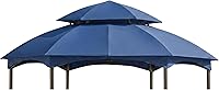 Vista 10 de Garden Winds Toldo de repuesto para cenador The Heritage Dome - Riplock 350 - Cinnabar