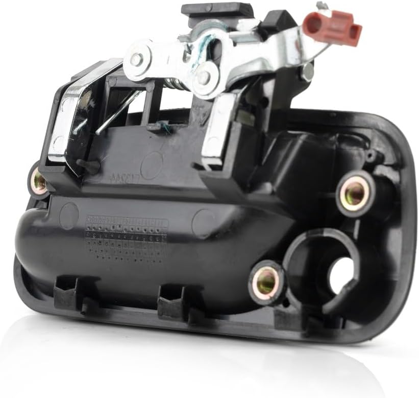 KarParts360 for Toyota T100 1993-1998 Exterior Door Handle Front, Passenger Side Black Bezel with Chrome Lever | with Key Hole | Trim:All Submodels | TO1311135 | 6921034020