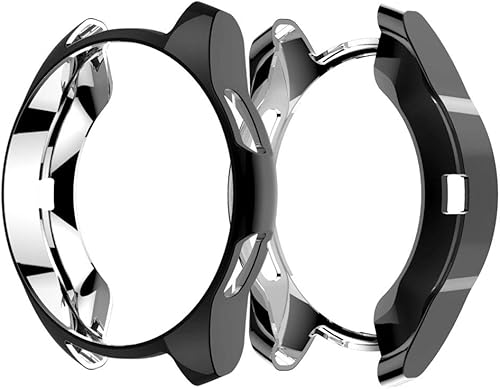 Miniatura 3 de Suoman Paquete de 3 fundas para Samsung Galaxy Watch de 1.65 pulgadas, funda protectora de TPU suave para Galaxy Watch de 1.65 pulgadas (2018), (no