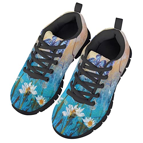 KEIAHUAN Kids Sneakers for Boys Girls Lightweight Breathable Washable Strap Athletic Tennis Shoes for Running Walking