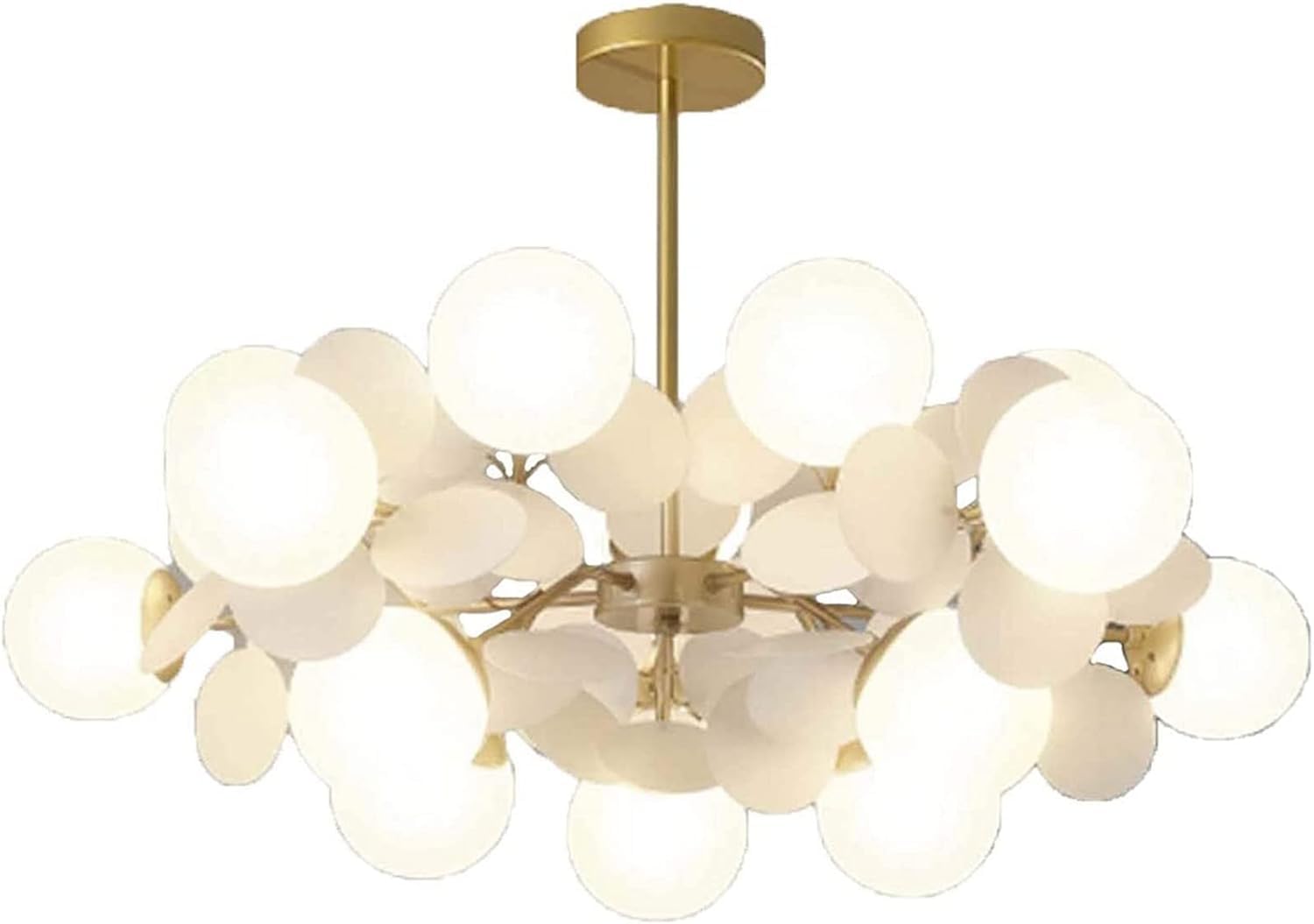 HYJAUSXB Indoor Led Ceiling Pendant, Chandelier Light Modern G9 Hanging Pendant Lighting Crystal Chandeliers Flush Mount Pendant,Foyer