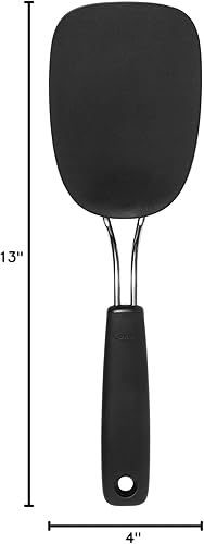 Miniatura 3 de OXO Internacional 1058984Negro Nylon flexible espátula 6unidades