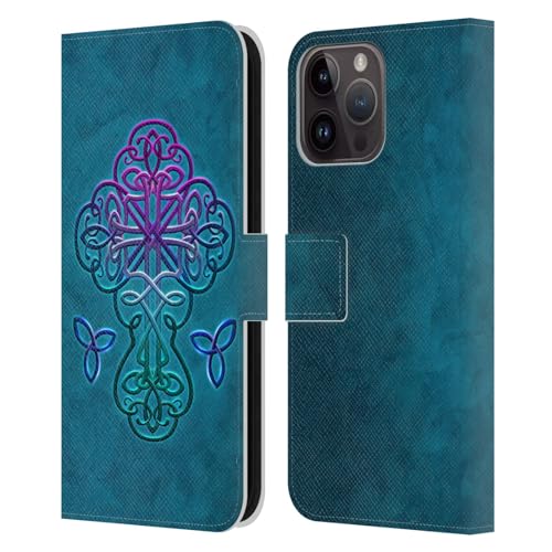 Funda celta iPhone 15 Pro Max tipo libro para evitar golpes y arañazos