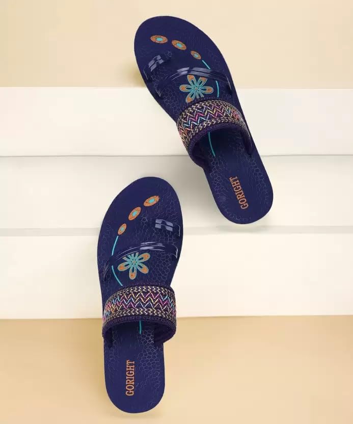 Image of Kashwi Enterprises Women's Comfortable Sandal,Casual Lightweight Sandal for Everyday Wear | BTR- (2-Combo)-1963-OO8