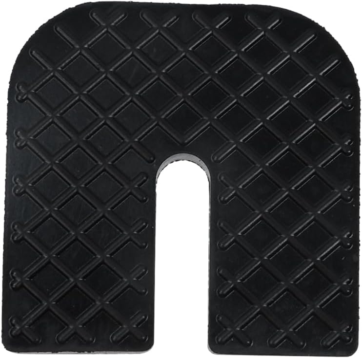 MY MIRONEY 8PCS U-shaped Rubber Anti-Vibration Isolator Pads, Air Conditioner Shock Pads for Air Compressor, Air Conditioner Unit, HVAC, Treadmill