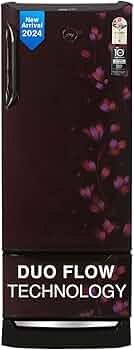 Godrej Edge 237 L 3 Star With Duo Flow Technology Reducing Cooling Loss by 50% Inverter Direct Cool Single Door Refrigerator (2024 Model, RD EDUO 270C...